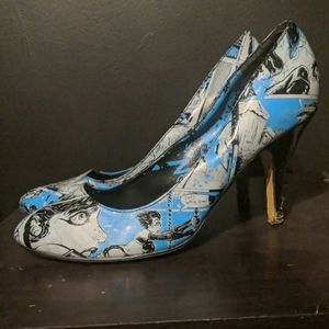 Iron Fist Comic Strip heels size 7